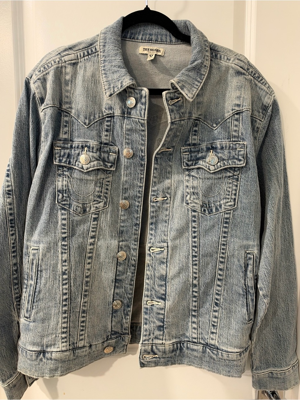 True Religion Women’s Light Blue Denim Jacket